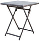 GDF Studio Marinelli Outdoor Multibrown Wicker Bar Table