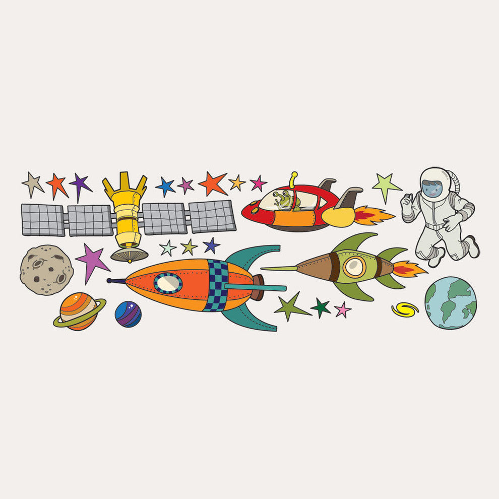 Outer Space Vinyl Wall Sticker