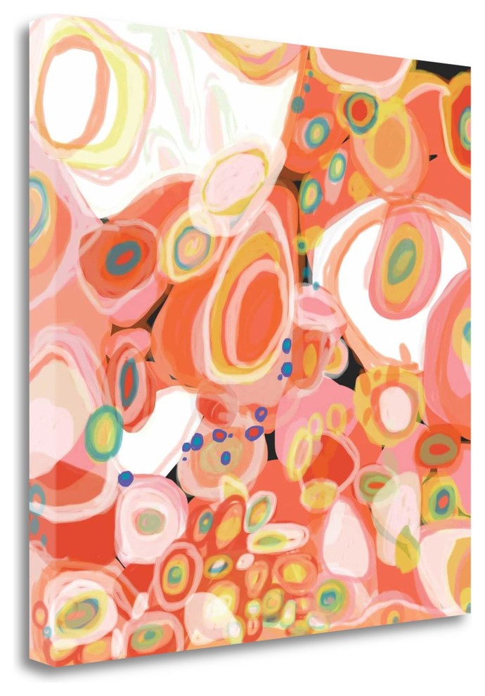 "Watermelon Cocktail" By Jan Weiss, Giclee Print on Gallery Wrap Canvas