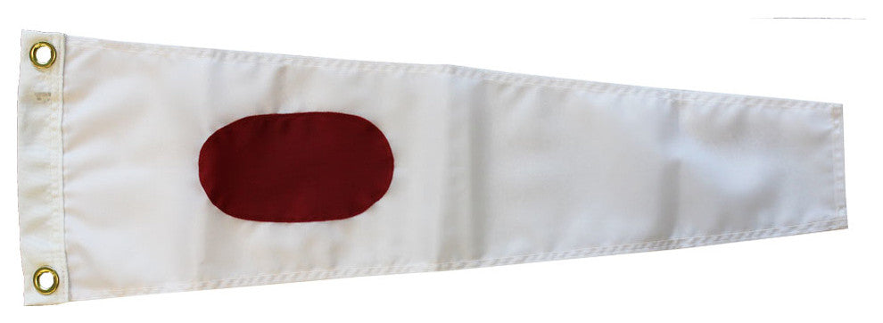 Number 1, Nautical Code Signal Nylon Pennant