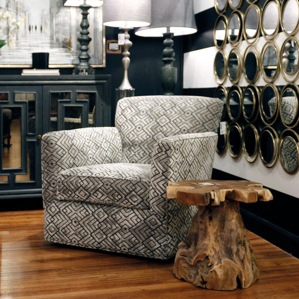 Jakarta Stool Natural Finish on Teak Wood