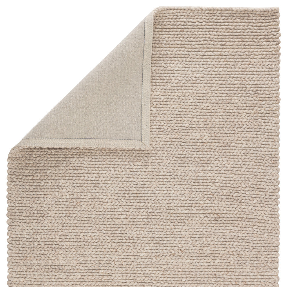 Jaipur Living Braiden Handmade Solid Area Rug, Gray, 5'x8'