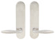 Summer Lever, Tubular Passage, Satin Stainless Steel, 2-3/8" Backset