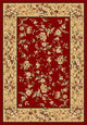 Cambridge 7337 Red, Beige Floral Delight, 3'3"x4'11"