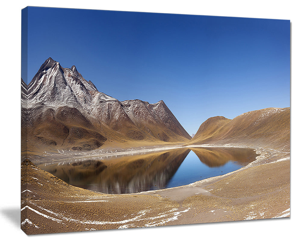 "Miniques Lagoon North of Chile" Seashore Wall Art, 40"x30"