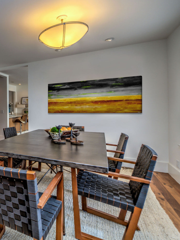 "The Desert at Night" Print on Canvas, 60"x20"