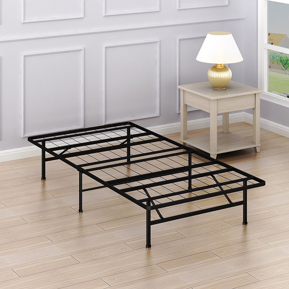 14-Inch Mattress Foundation Platform Bed Frame, Twin