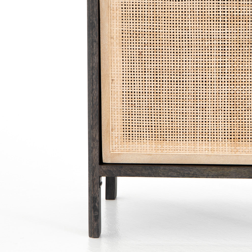 Sydney Right Nightstand, Black Wash