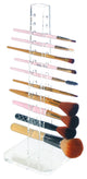 OnDisplay Acrylic Cosmetic Brush Organization Tower - Handmade Clear Acrylic Ma