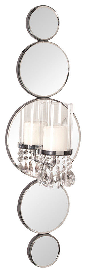 Howard Elliott Mirrored Wall Sconce