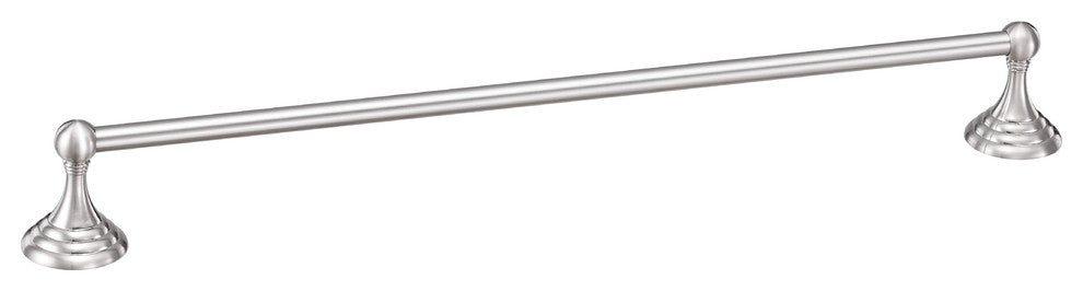 Hardware House H11-1294 Stockton Collection 24-Inch Towel Bar, Satin Nickel