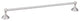 Hardware House H11-1294 Stockton Collection 24-Inch Towel Bar, Satin Nickel
