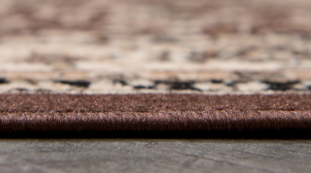 Unique Loom Brown Washington Sialk Hill 2' 2 x 3' 0 Area Rug