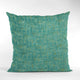 Tourmaline New Planet Cut Velvet Luxury Throw Pillow, Double sided 12"x20"