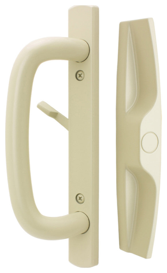 Veranda Sliding Door Handles, Non Keyed, Tan