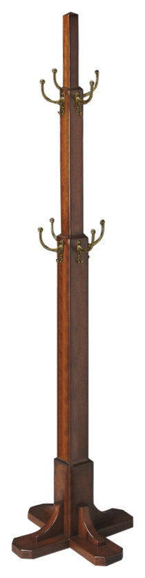 Butler Webster Chestnut Coat Rack/Tree