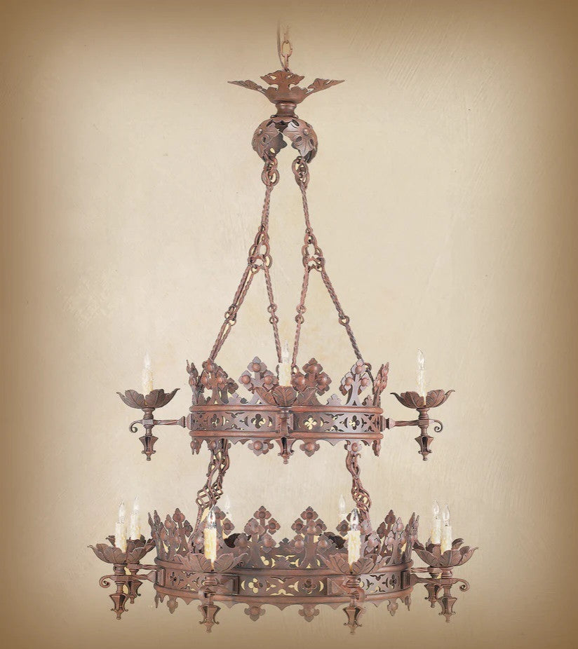 Zacatecas Wrought Iron Chandelier