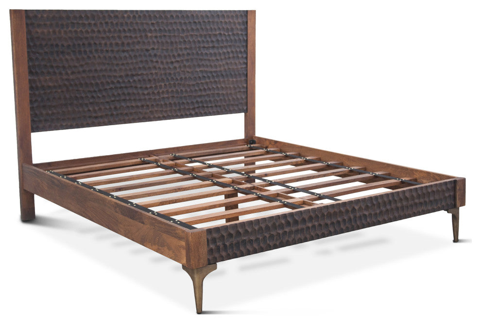 Vallarta Two Tone Mango Wood King Bed