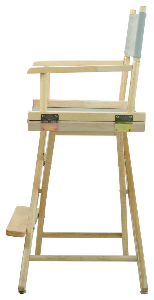 024" Director's Chair Natural Frame-Gray Canvas