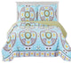 Nyah Oversized Reversible Floral Quilted Coverlet Set, Full/Queen