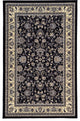 Unique Loom Black Washington Sialk Hill 5' 0 x 8' 0 Area Rug