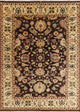 Signed Cropped Thin Oushak Hand-Knotted Chobi Peshawar Wool Rug, 8'x11'