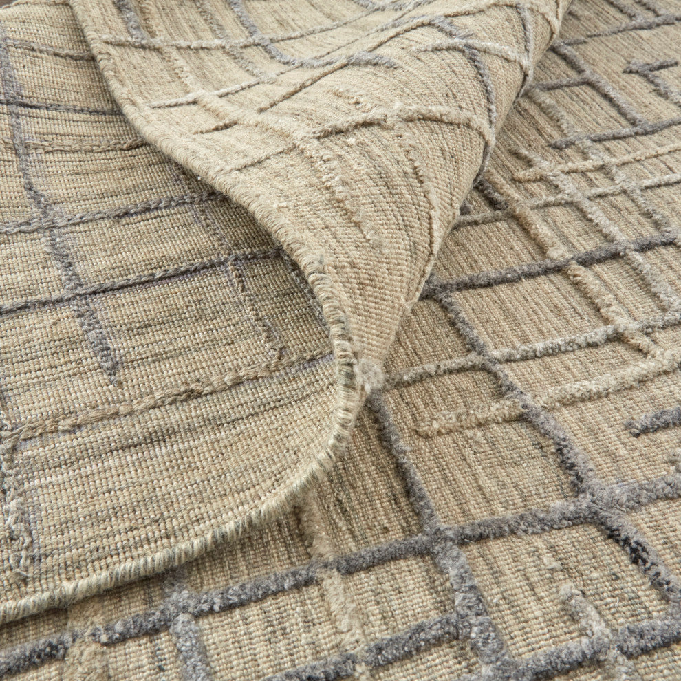 Kirkwood T8001 Transitional/Industrial/Casual Area Rug, 2'9"x8'