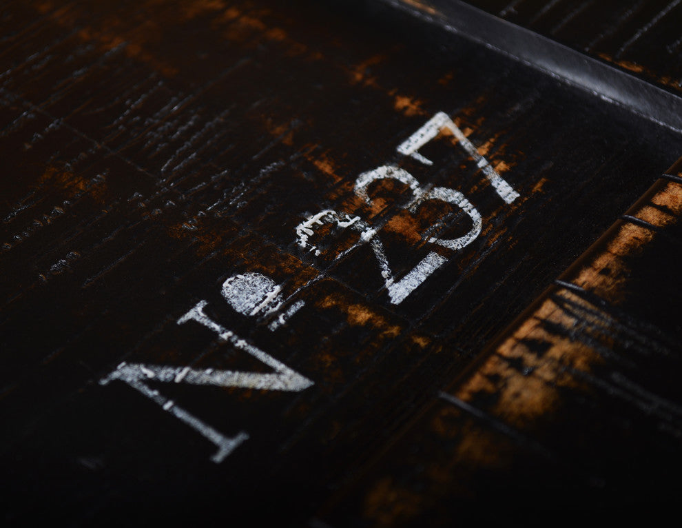 Rustic Industrial Solid Wood City Side Table