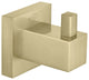 Cube Bathroom Robe Hook KBA1501, Brush Gold