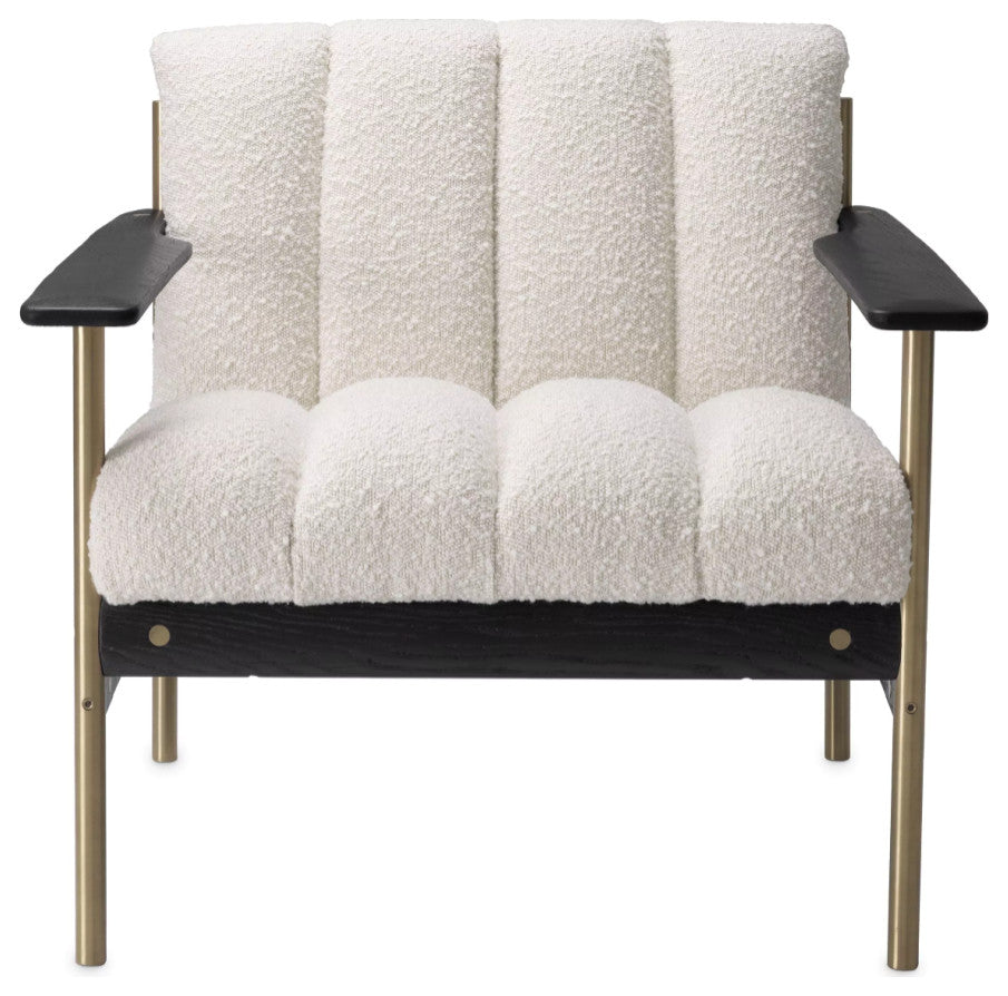 Modern Boucle Armchair | Eichholtz Elan