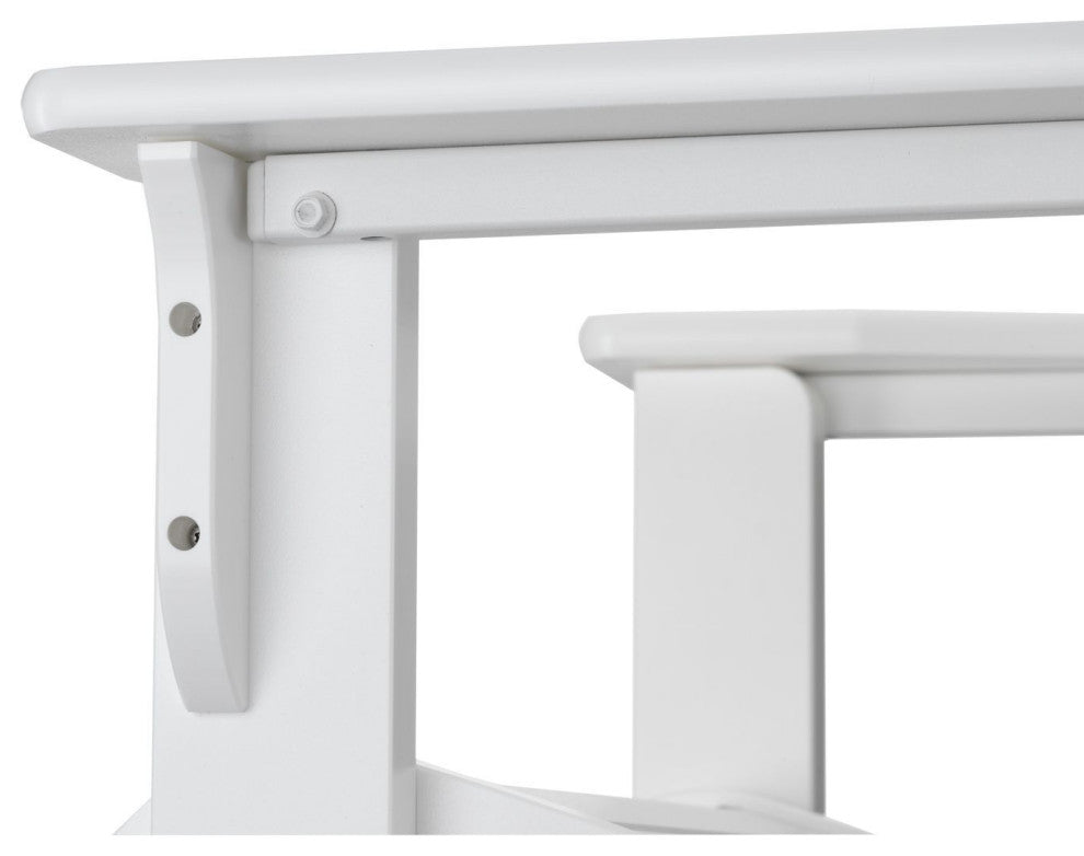 Adirondack Sling Outdoor Adirondack Armchair, White/Snow