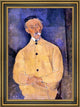Amedeo Modigliani Constant Leopold - 16" x 24" Framed Premium Canvas Print