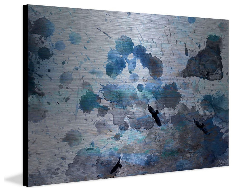 "Indian Wells" Print on Brushed Aluminum, 60"x40"