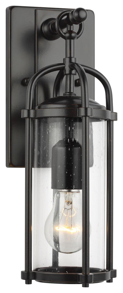 1-Light Wall Lantern, Espresso