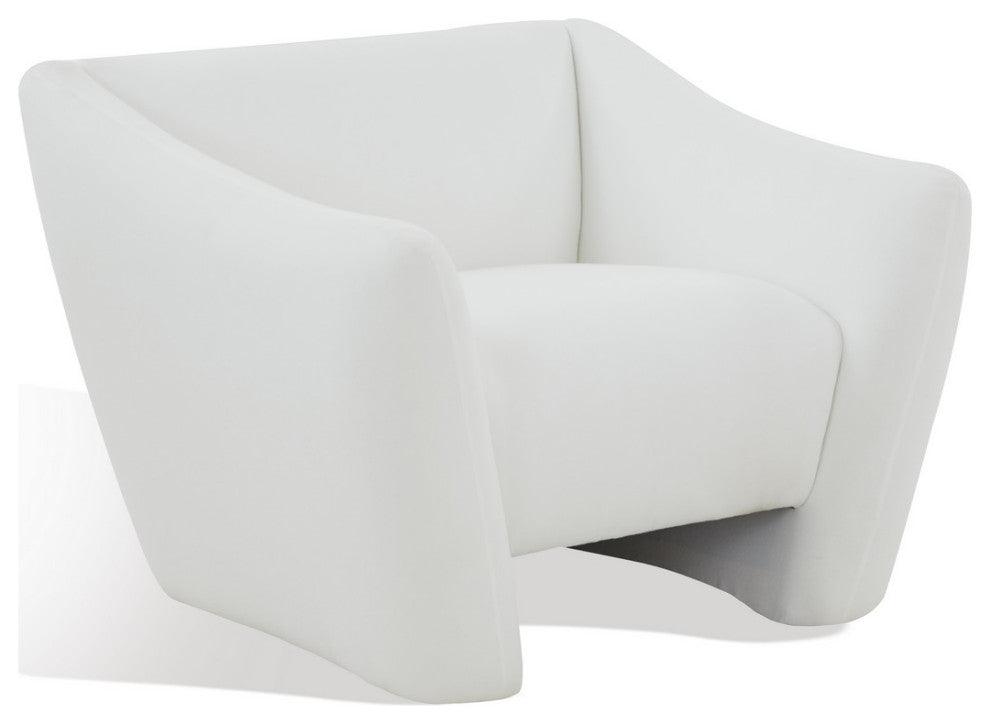 Safavieh Couture Stefanie Modern Accent Chair, White