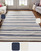 Weave & Wander Granberg Eco-Friendly PET Rug, Navy, 4' X 6'