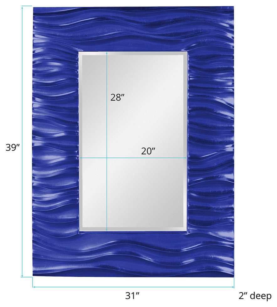 Zenith Mirror, Royal Blue