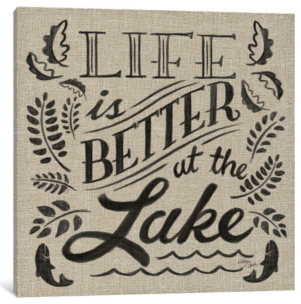 "Lake Lake" by Wellington Studio, 37x37x1.5