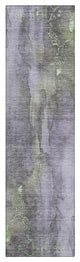 Machine Washable Indoor/Outdoor Chantille ACN1869 Violet 2'3" x 7'6" Runner Rug