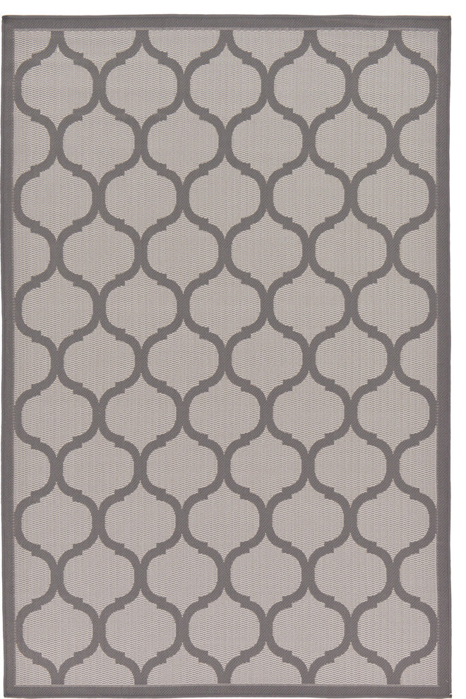 Unique Loom Beige Moroccan Outdoor 2' 2 x 3' 0 Area Rug