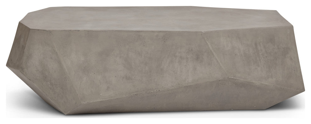 Mixx Kristal Coffee Table, Dark Gray
