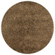 Gianna Contemporary Area Rug, Taupe, 7'9" Round