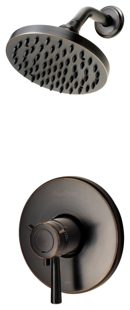 Thermostatic 1-Handle Shower Trim, VEnetian Bronze