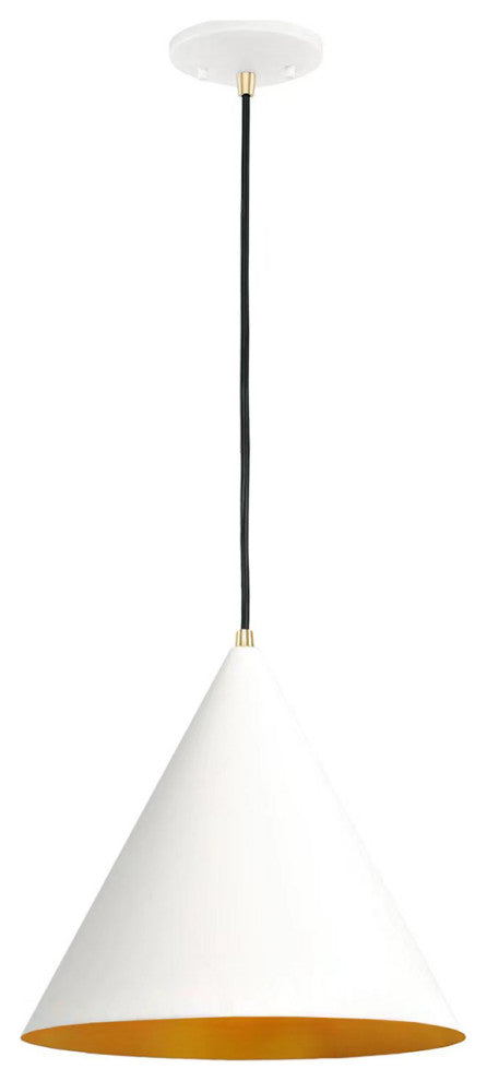 Conos 14-inch 1-Light Cone Pendant