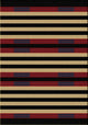 Chief Stripe Rug, Red, 5'x8', Rectangle