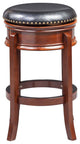 29" Hamilton Swivel Stool, Cherry