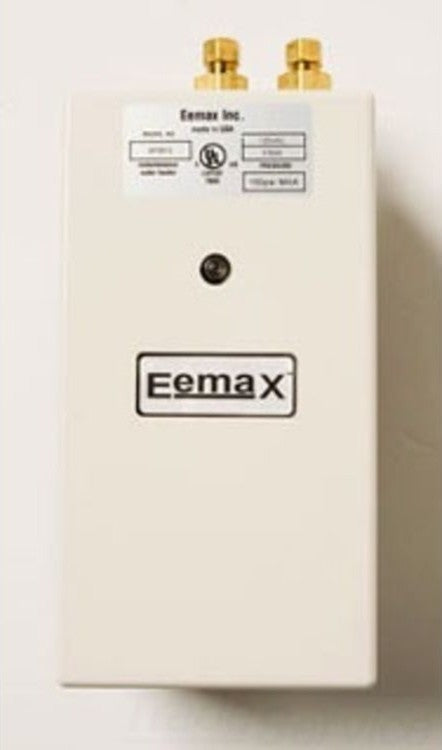 EEMax SP35 Flow Control Electric Tankless Water Heater, 1/2" Bottom Connect