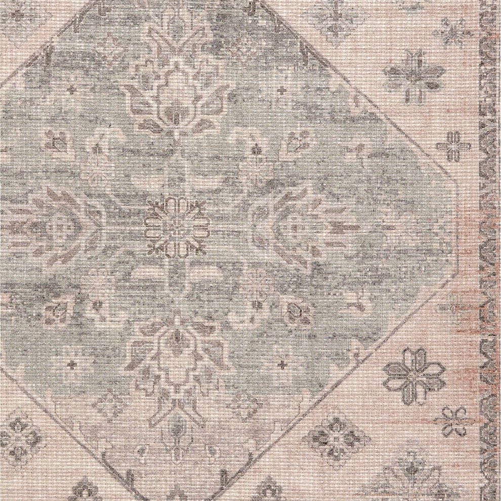 Avalon Diamond Area Rug, Neutral, 3'9"x5'6"