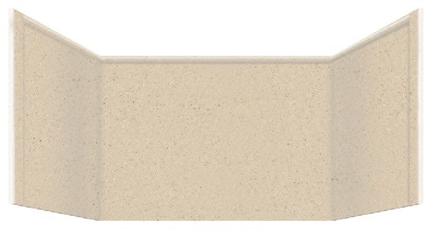 Transolid, Bath Wall Kit, Matrix Khaki, 36"x36"x24"