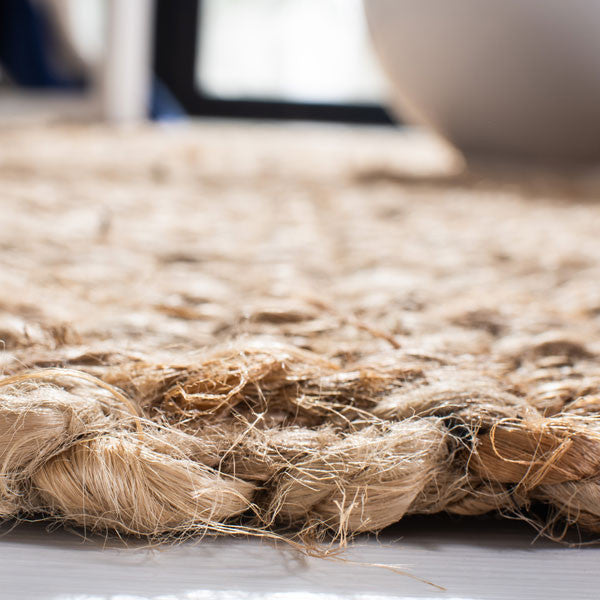 Safavieh Natural Fiber Nf467A Solid Color Rug, Natural, 6'0" X 9'0"